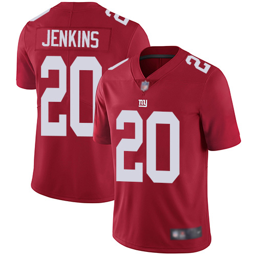 Men New York Giants #20 Janoris Jenkins Red Limited Red Inverted Legend Football NFL Jersey